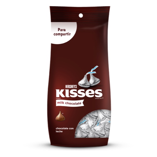 Bolsa Kisses con Leche 272g. 1 Bolsa